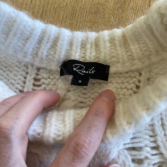 Rails - Alexis Sweater Vest in Ivory White - Picture 2 of 4